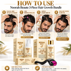 Noorah Beaute 3-Piece EXTREME Hair Growth Set