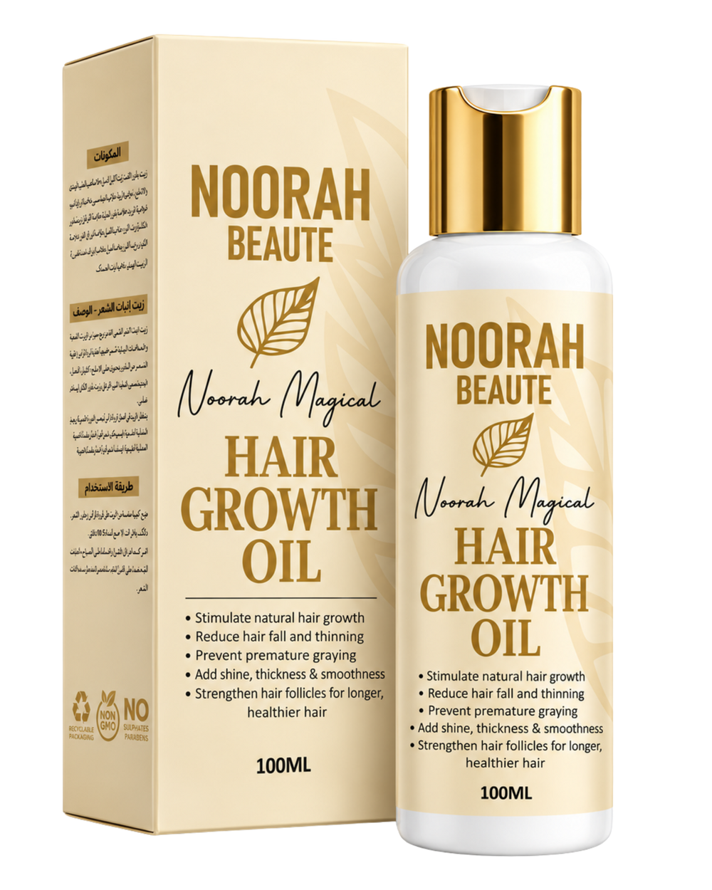Noorah Beaute Magical Hair Growth Oil, 100 ml